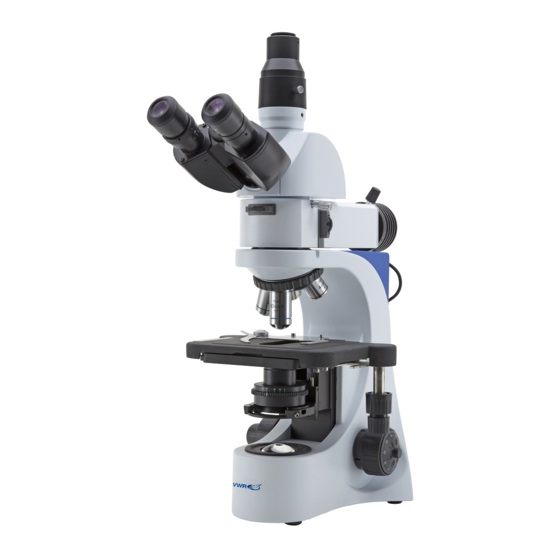 VWR VisiScope 300 Serie Manual De Instrucciones