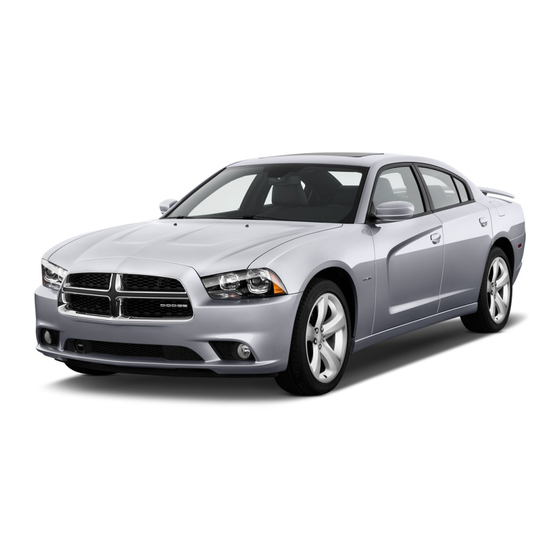 Para Abrir Y Cerrar El Cofre - Dodge CHARGER 2011 Manual Del Propietário  [Página 168] | ManualsLib