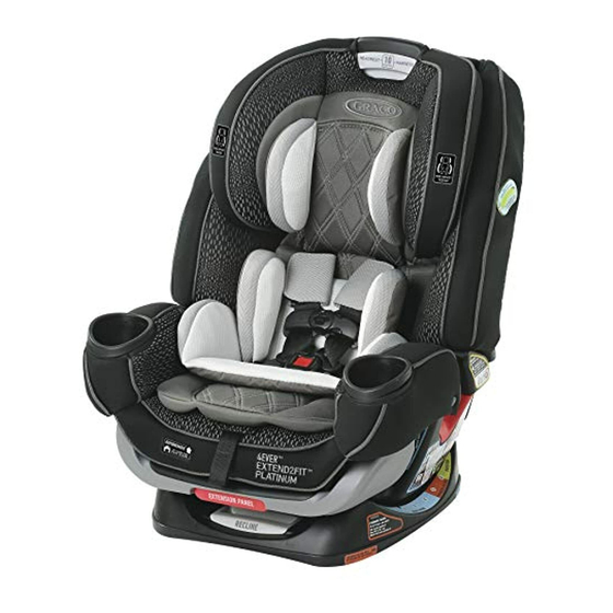 Graco 4EVER EXTEND2FIT PLATINO Manual De Instrucciones