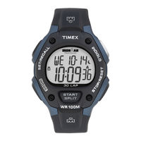 Timex Ironman Manual De Instrucciones