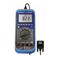 PCE Instruments PCE-DM22 Instrucciones De Uso