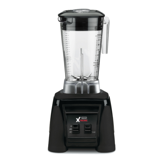 Waring Xtreme MX1000XTX Manual De Instrucciones