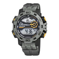 Calypso Watches IKMK5809M Manual De Instrucciones