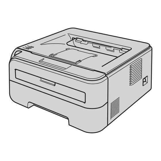 Brother HL-2140 Guía De Configuración Rápida