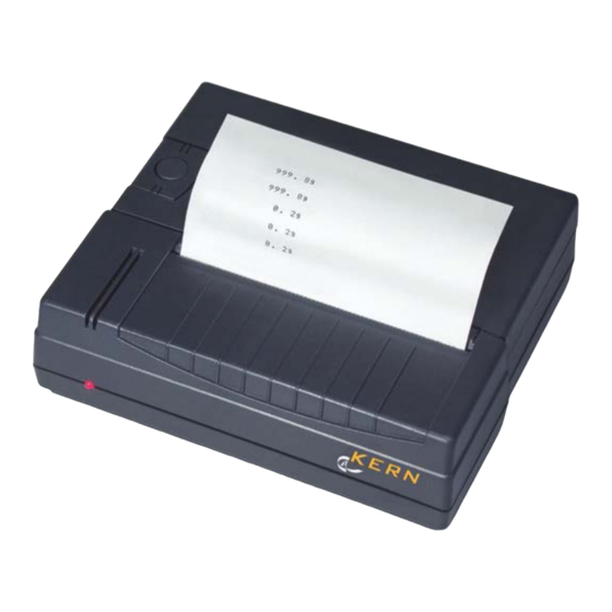KERN YKB-01N Manual De Instrucciones