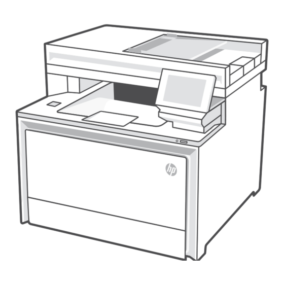 HP Color LaserJet Pro MFP 4303dw Serie Guía De Referencia