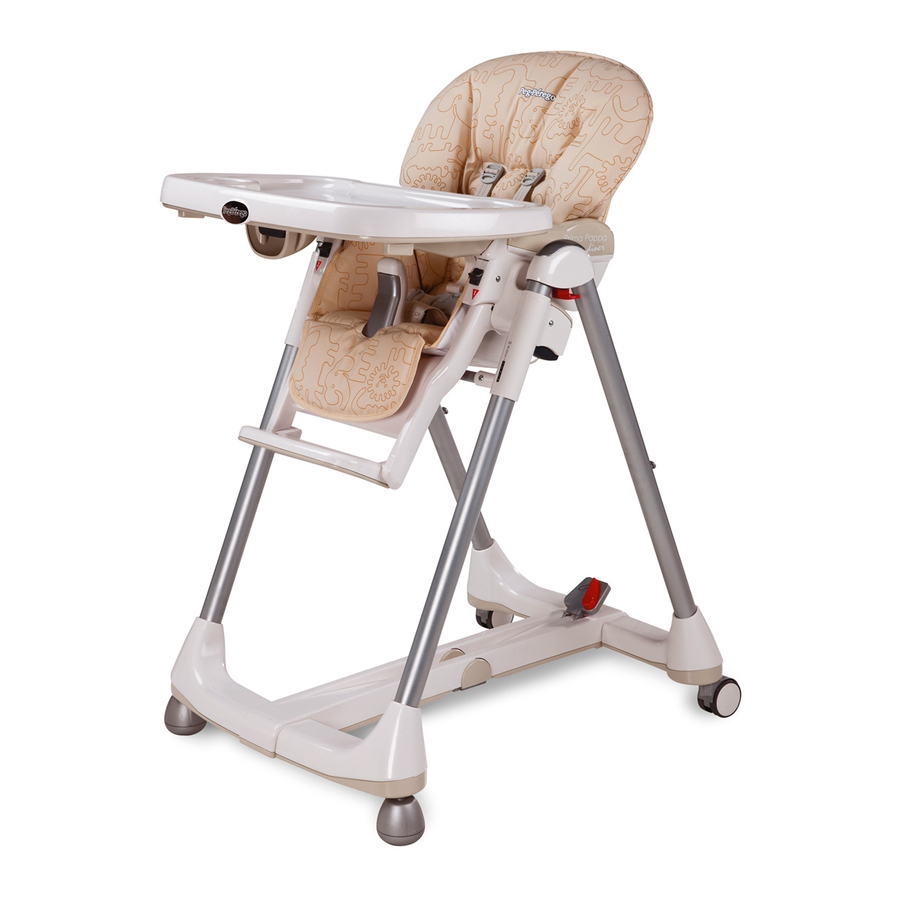 Peg-Perego Prima Pappa Diner Instrucciones De Uso