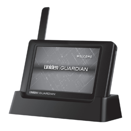 Uniden GUARDIAN G455 Manual Para El Usuario
