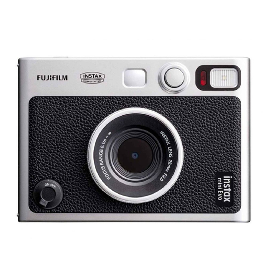FujiFilm instax mini Evo Guía Rápida Del Usuario