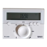 Baxi TX-1200 Instrucciones De Instalación, Montaje Y Funcionamiento