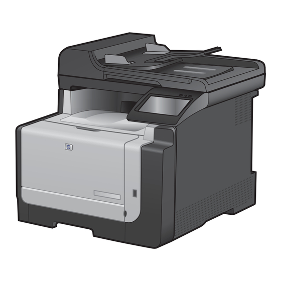 HP COLOR MFP Serie Guía De Referencia Rápida