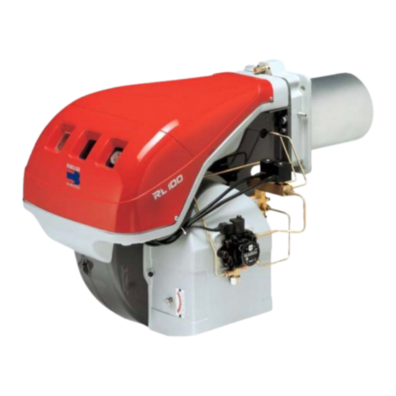 Riello Burners RL 70 Instrucciones De Instalación, Funcionamiento Y Mantenimiento