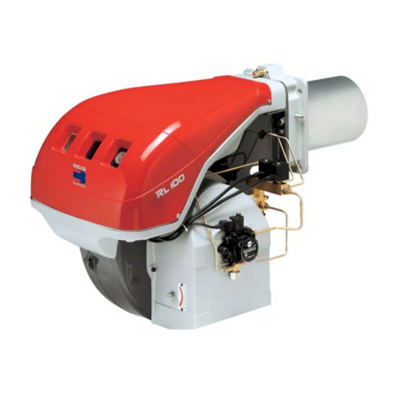 Riello Burners RL 70 Instrucciones De Instalación, Funcionamiento Y Mantenimiento