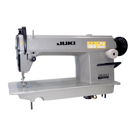 JUKI DDL-5550N Manual De Instrucciones
