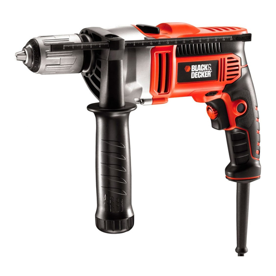 Black and Decker KR705 Manuales