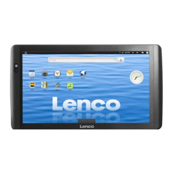 Lenco Tab 1011 Manuales