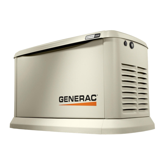 Generac G0070770 Manuales