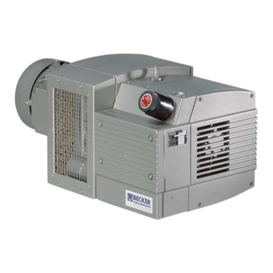Becker KVT 3.100 Instrucciones Para El Manejo