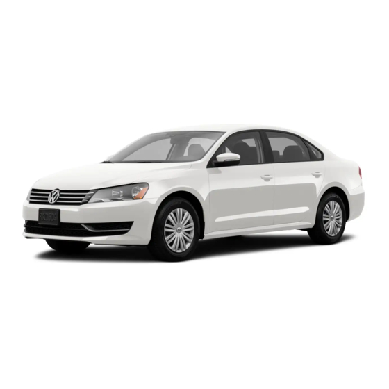 Volkswagen Passat 2015 Manuales