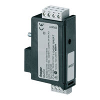 hager SM202 Instrucciones De Uso