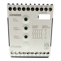 Siemens 3TK2806 Manual De Instrucciones
