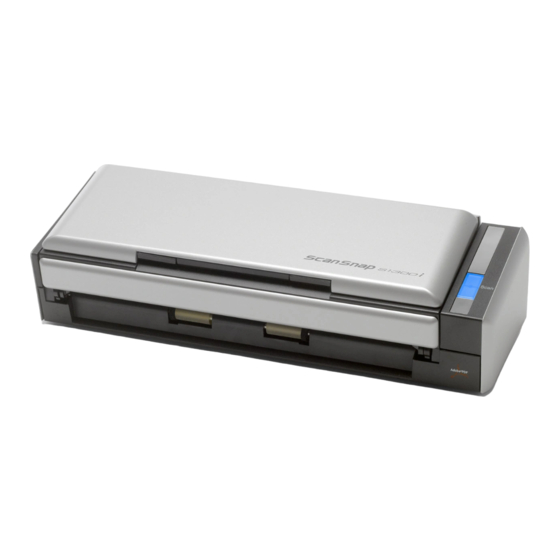 Fujitsu ScanSnap S1300i Manual De Instrucciones