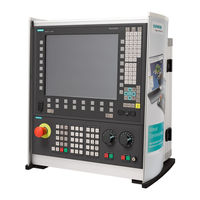 Siemens SINUMERIK 810DE Manejo/Programación