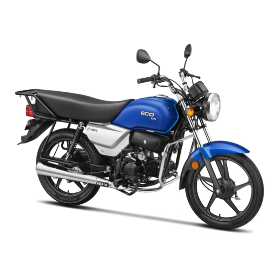 HERO ECO 125 Manuales