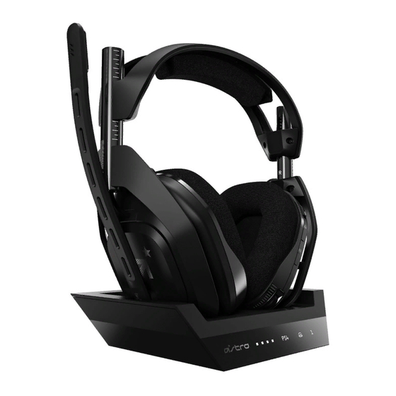 ASTRO A50 Manual Del Usuario