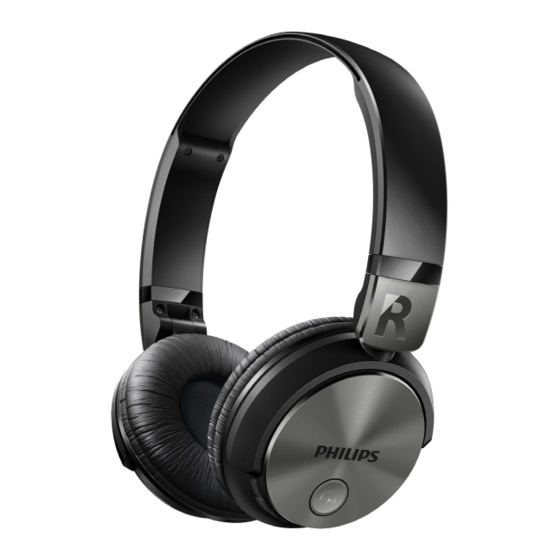 Philips SHB3165 Manual Del Usuario