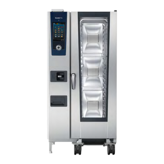 Rational iCombi Pro Serie Manual De Instalación Original