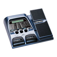 DigiTech BP200 Manual De Instrucciones