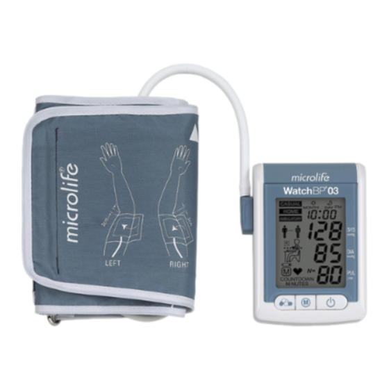 Microlife WatchBP 03 Manual De Instrucciones