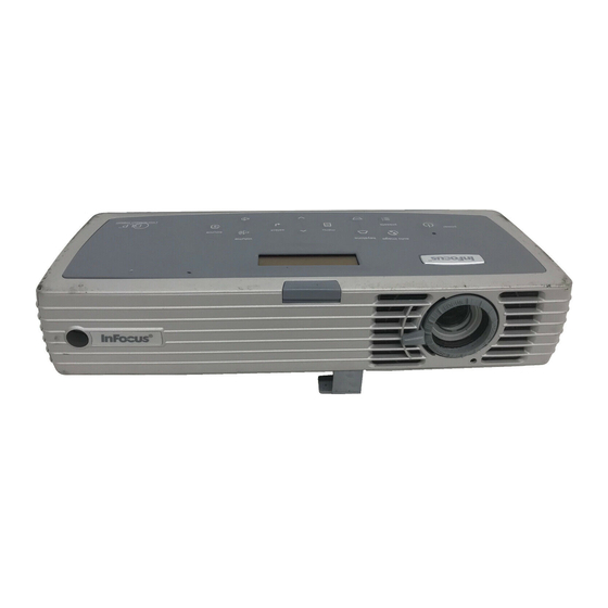 InFocus LP 120 Manual Del Usuario