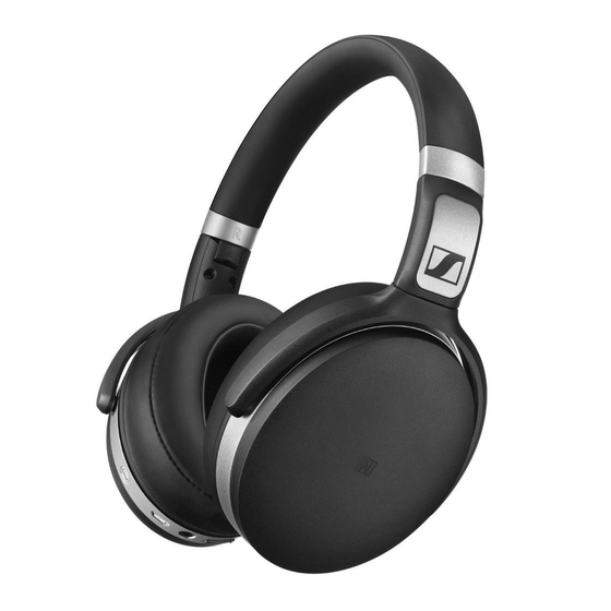 Sennheiser HD 4.50BTNC Instrucciones De Manejo