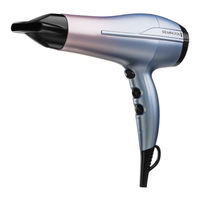 Remington Mineral Glow Hairdryer D5408 Manual De Instrucciones