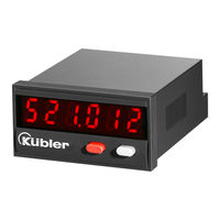 Kübler CODIX 523 Instrucciones De Puesta En Servicio