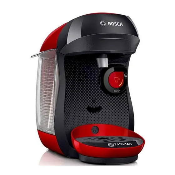 Bosch TASSIMO happy TAS 100 Serie Instrucciones De Uso