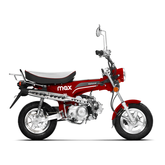 Motomel Max 110 Manuales