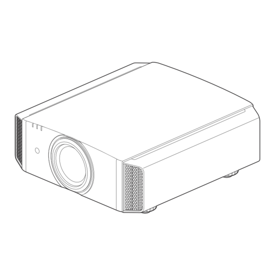JVC DLA-X9500 Instrucciones