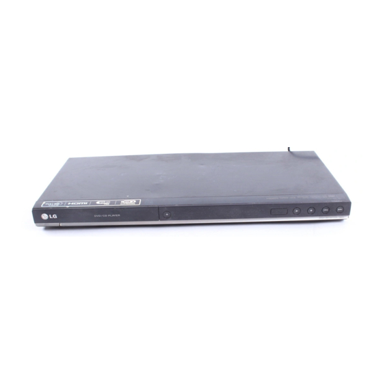 LG DVX482H Manual Del Usuario