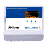ZIEHL-ABEGG UNIcon MODBUS Master CXE/AV Manual De Instrucciones
