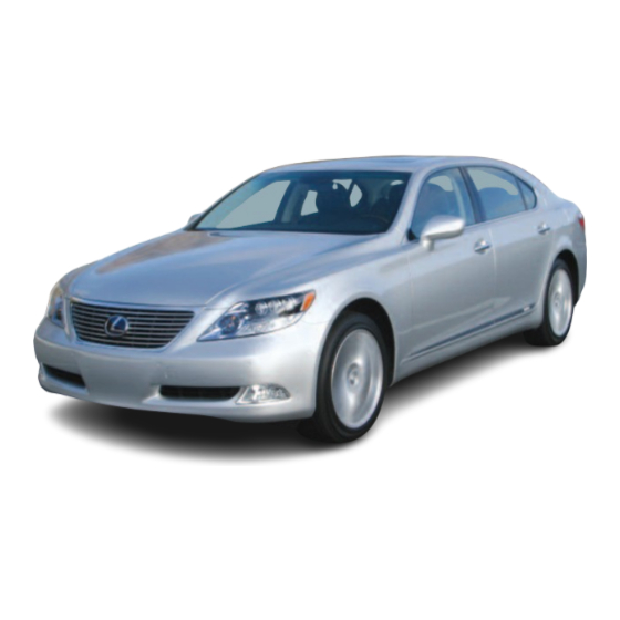 Lexus LS 600h L Manual De Usuario