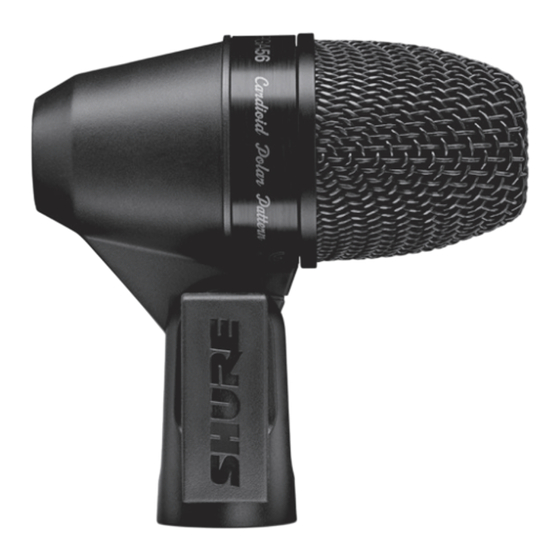 Shure PG ALTA Serie Guia Del Usuario