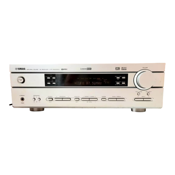Yamaha HTR-5630RDS Manual De Instrucciones