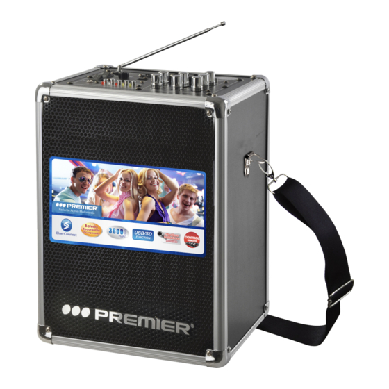 Premier BB-5052USBTB Manual De Instrucciones