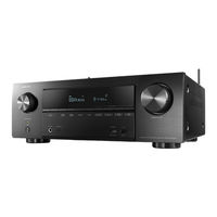 Denon AVR-X1600H Manual Del Usuario