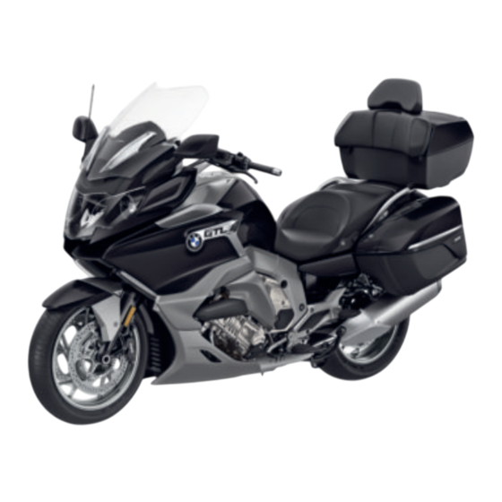 BMW Motorrad K 1600 GTL 2020 Manual De Instrucciones