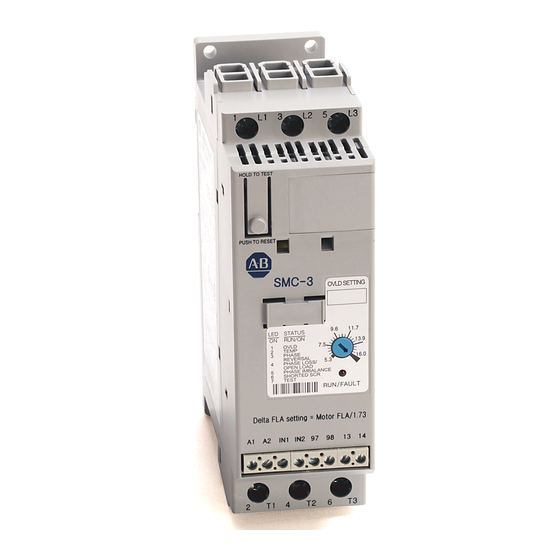 ROCKWELL AUTOMATION ALLENBRADLEY SMC3 MANUAL DE INSTRUCCIONES