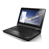Lenovo ThinkPad 11e 3rd Gen Guia Del Usuario